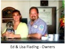 Ed & Lisa Flading - 
Owners